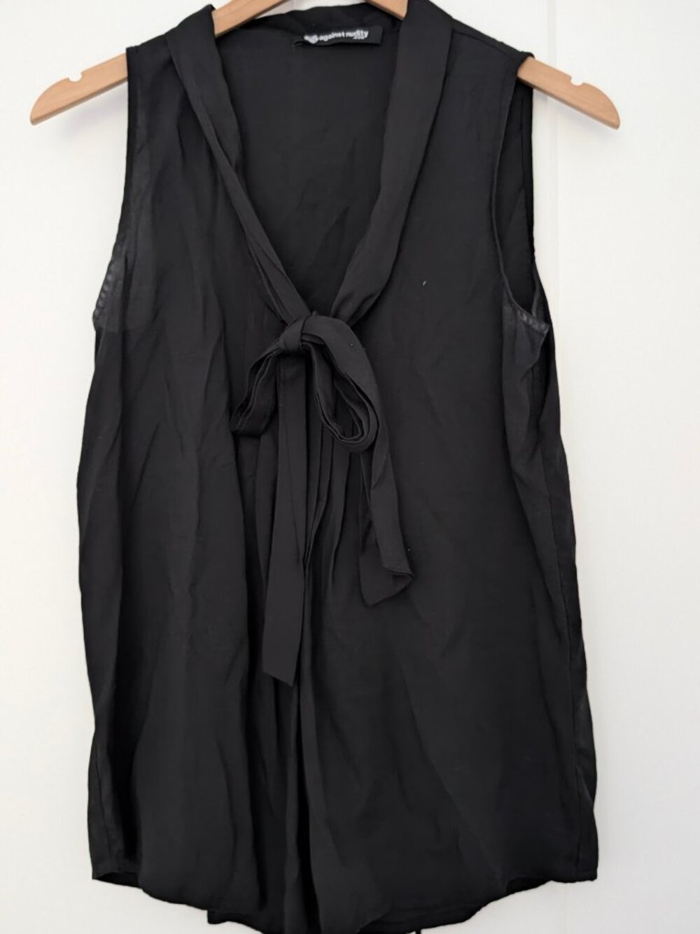 Against Nudity Tank Top - Small
